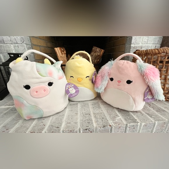 Squishmallows Toys Nwt Set Of 3 Squishmallow Bags Poshmark
